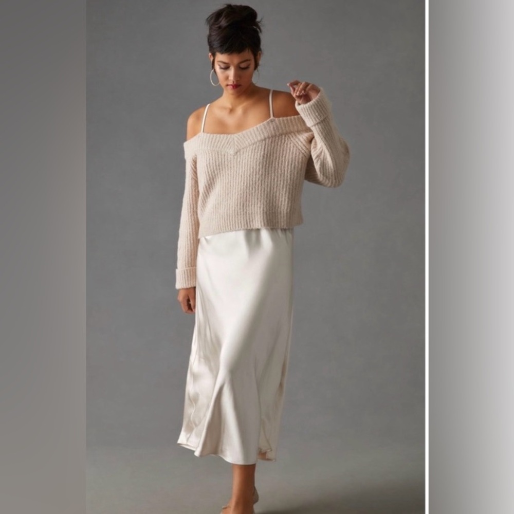 Anthropologie Mare Mare Layered Jumper and Slip Dress